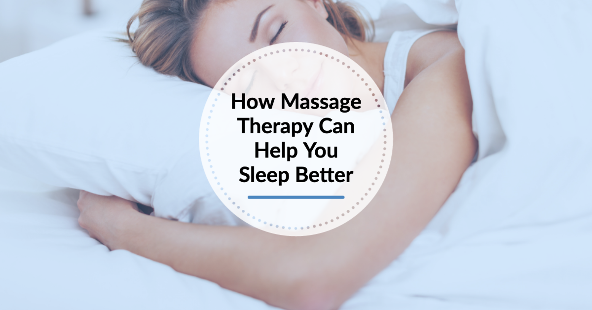 Massage benefits to improve sleep